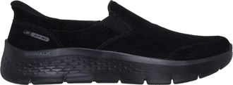 Skechers Go Walk Flex Suede Womens Black Trainers - UK 6
