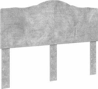 vidaXL Cabecero Gris Concreto 150 Cm Madera Contrachapada Vidaxl