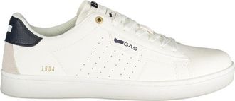 Gas Bianco Polyurethaan Heren Sneakers
