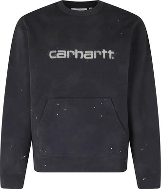 Carhartt Work in Progress Painter Sweatshirt - Heren - Sweatshirts - Zwart - S - Katoen - Hoodies & sweatvesten