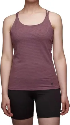 Black Diamond Talus Tank Top In Blackberry