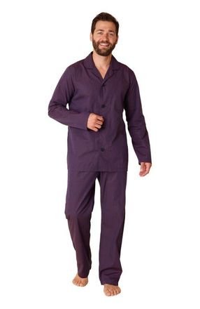 The Cats Pajamas Mens Luxe Pima Pajama in Tribeca at Nordstrom, Size X-Large