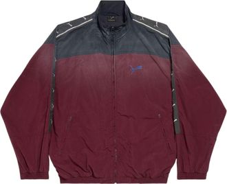 Balenciaga x Puma Tracksuit Jacket Burgundy 850838TTO046164