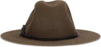 Brunello Cucinelli BRMCAP90233C2870BB Fedora - Brown