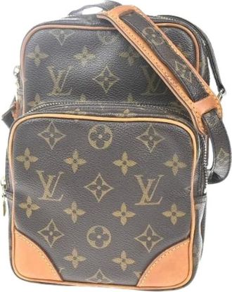 Louis Vuitton Pre-owned Cross Body Bags, male, Brown, Size: ONE SIZE Pre-owned Amazone bag