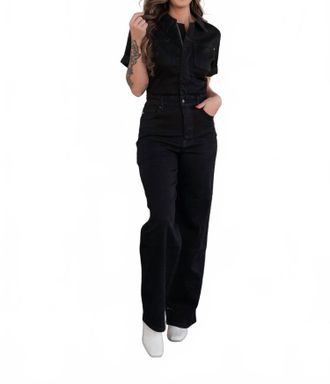 Judy Blue Deacon Jumpsuit In Black