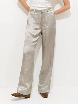 Alex Mill Claire Wide Leg Pant In Paloma