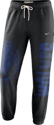 Nike Mens Minnesota Timberwolves Standard Issue Therma-FIT Fleece Basketball Pants in Black | IQ1514-010