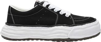 Miharayasuhiro Eric Low-Top Sneaker - Heren - Sneakers - Zwart - 45 EU - Katoen - Schoenen
