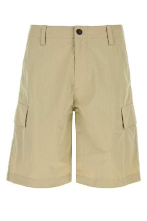 Burberry Beige Solid Shorts