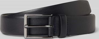 Mc Neal Ledergürtel mit Dornschließe in Marine, Größe 100