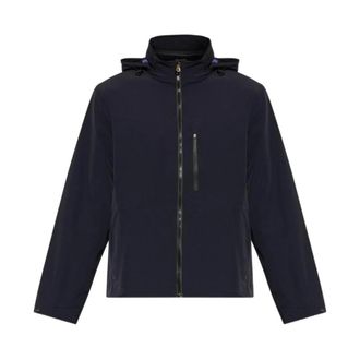 Paul Smith Lichtgewicht Jack met Capuchon - Heren - Jassen - Blauw - Maat: L Spandex