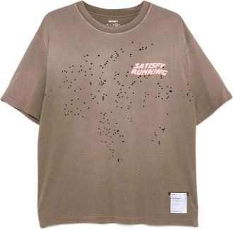 SATISFY MothTech Distressed T-shirt