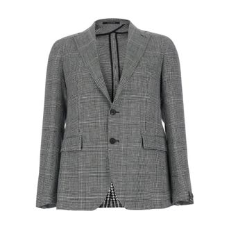 Tagliatore Heren, Pakken, Grijs, Maat: 2XL Katoen