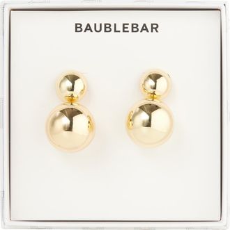 BaubleBar The Classic Statement Drop Earrings in Gold at Nordstrom Rack