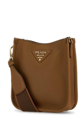 Prada Womens Caramel Leather Crossbody Bag Caramel01n Vitello Borse A Tracolla