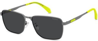 Polaroid PLD 2171/G/S/X Asian Fit Polarized R80/M9 Mens Sunglasses Silver Size 58