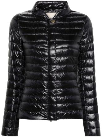Herno Black Ultralight Nylon Jacket