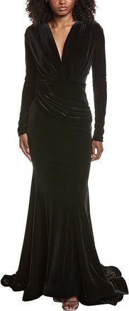 Issue New York Velvet High-Low Gown