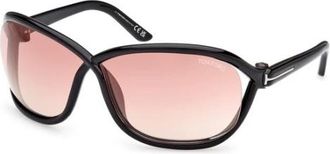 Tom Ford Authentieke Ft 1069 01Z Bril - unisex - Zonnebrillen - Zwart - 68 MM - Accessoires