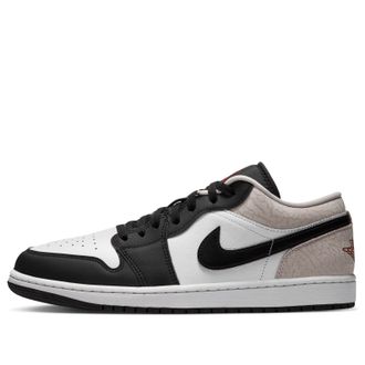 Nike Jordan Air Jordan 1 Low SE Black White Light Orewood Brown IQ5490-007