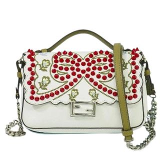 Fendi Pre-owned Mini Bags, female, White, Size: ONE SIZE Pre-owned Mini Bag