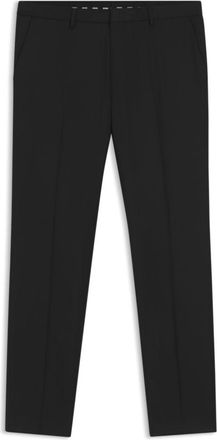 BOSS ONE Extra-slim-fit pants in virgin-wool serge