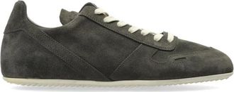 Rick Owens Minimal Sneaks - Heren - Sneakers - Grijs - 40 EU - Leer - Schoenen