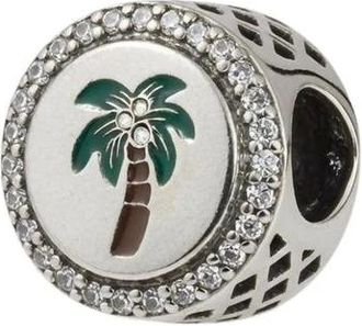 Pandora Amulet de Palma Grabable - Accessories - Mujer - Verde - ONE SIZE