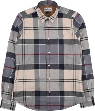 Barbour Tartan Overhemdjurk - Heren - Casual Overhemden - Veelkleurig - XL - Katoen - Overhemden