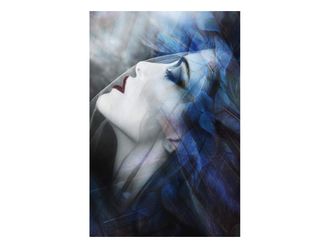 Schubiger M&ouml;bel Bild Frau mit Schleier B: 80 cm