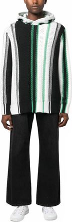 Orlebar Brown Kirk Jordan Stripe Hoodie In Multi Stripe