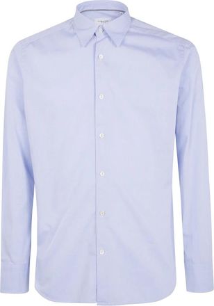 Tintoria Mattei Formal Shirts - Heren - Zakelijke Overhemden - Blauw - 4XL - Overhemden
