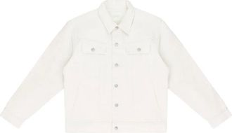 Aimé Leon Dore Giacca denim Stadium Trucker Cream - Bianco