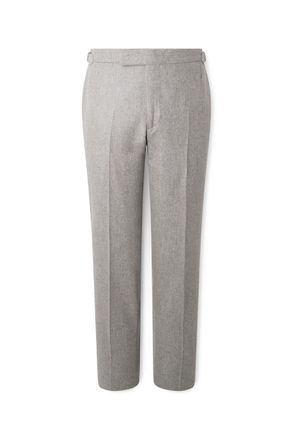 Thom Sweeney Tapered Wool Trousers