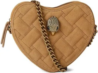 Kurt Geiger Kensington Heart Crossbody Bag in Light/pastel Brown at Nordstrom