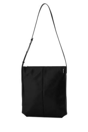 Jil Sander Womens Black Leather Linea Crossbody Bag Borse A Tracolla