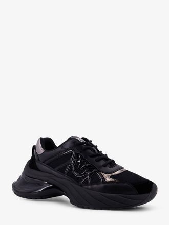 Pinko Womens Sneakers Ariel 33 Leather Black Trainers
