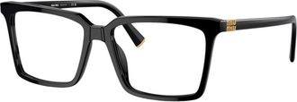 Miu Miu Glasses, female, Black, Size: 54 MM Optical Frame