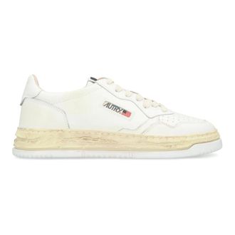 Autry Medalist Low Supervintage - Heren - Sneakers - Wit - 36 EU - Katoen - Schoenen