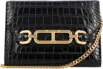 Tom Ford Whitney Mini Kettingtas - Dames - Schoudertassen - Zwart - ONE Size - Leer - Tassen