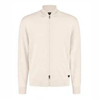 Wahts Mens Knitwear, TargetGroup:Men Winter White / XXL