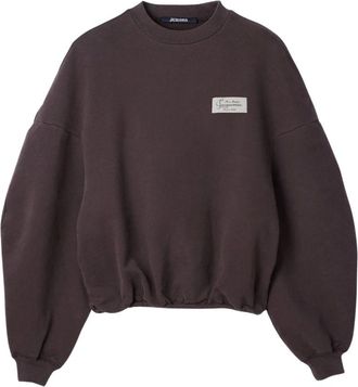Jacquemus Sudadera Corso - Sweatshirts & Hoodies - Mujer - Marr&oacute;n - M