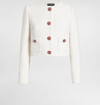 Dolce & Gabbana Giacchino - Woman Coats And Jackets White 38