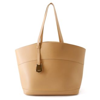 Ferragamo Light Camel Leather Tote Bag (Pre-Owned)