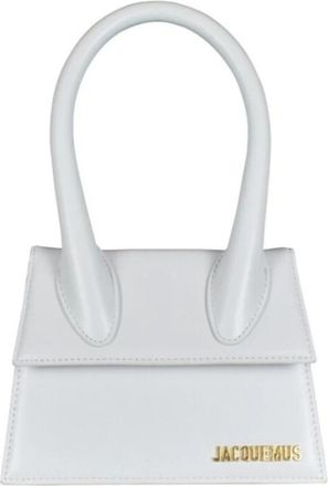 Jacquemus Le Chiquito Moyen Bag - Dames - Handtassen - Wit - ONE Size - Katoen - Tassen