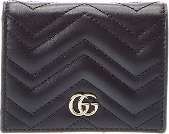 Gucci Gg Marmont Leather Card Case
