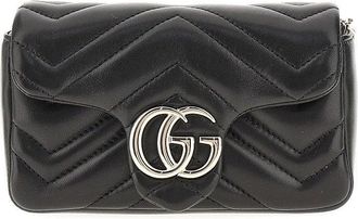 Gucci Nappa leather GG Marmont mini bag Woman One Size