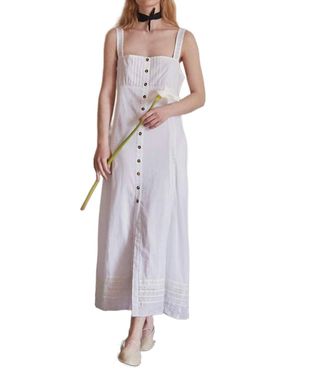 Ciao Lucia Marta Midi Dress In White