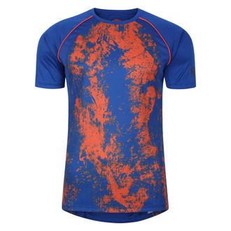 Umbro Heren Pro Elite Graphic Print Training Jersey (Branding/Vermiljoen Oranje)